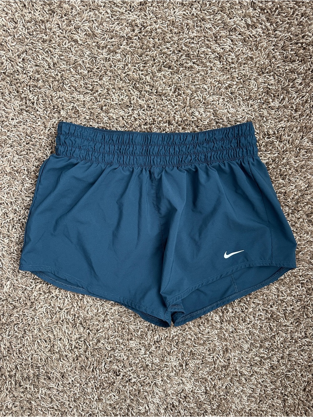 Nike Women's Teal Dri-Fit Running Shorts Size S